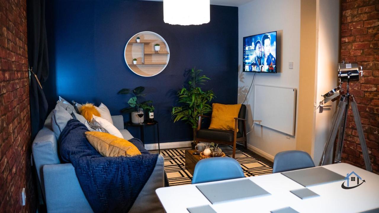 Flat 1 - King Bed, Parking, Workspace, Wi-Fi, Corporates Nottingham Exteriör bild
